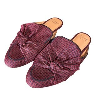 🔥sale🔥A New Day Natalee Backless Mules Red/Blue Size 9